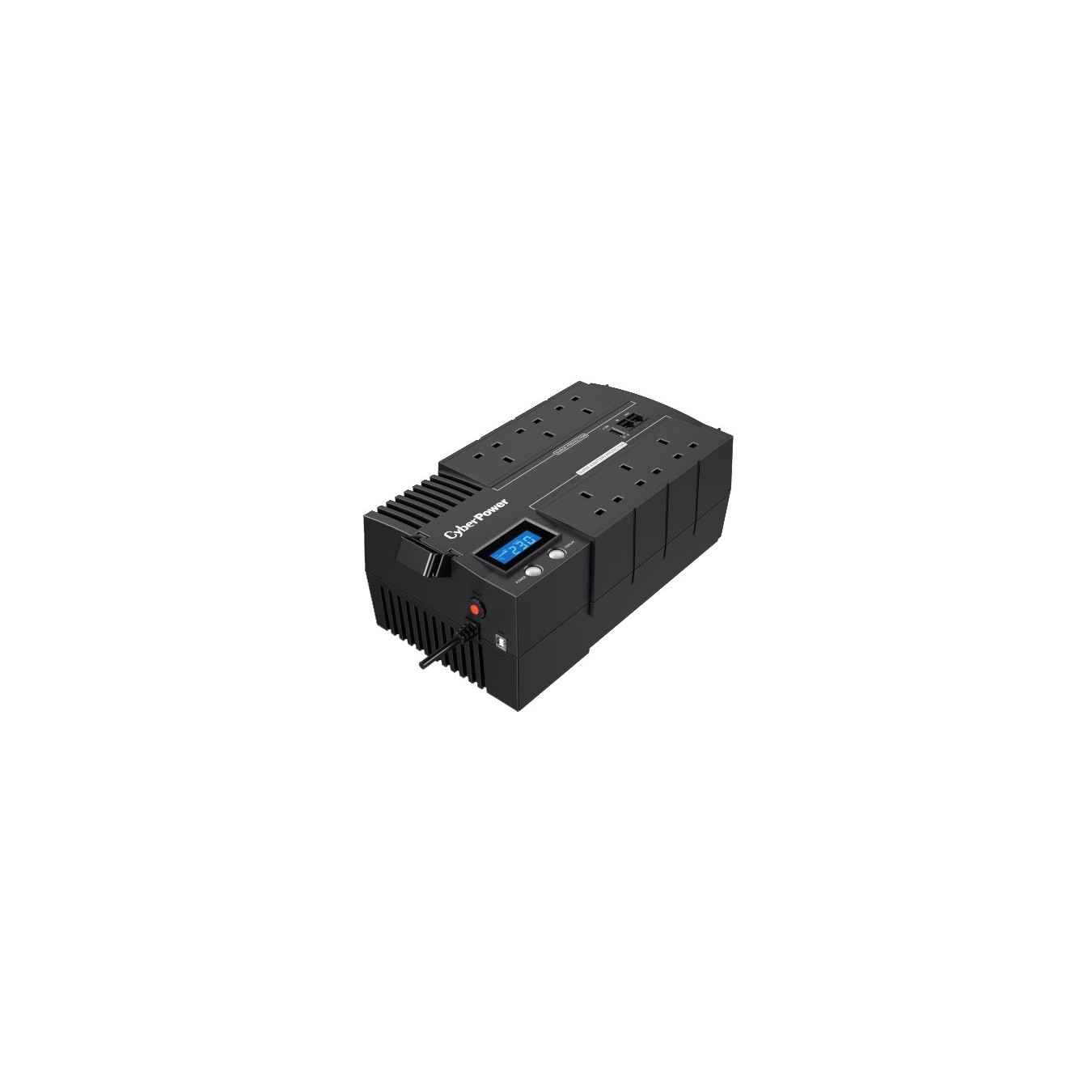 CyberPower BR700ELCD – Line-Interactive UPS 700VA/420W 6 UK Outlets | Armenius Store