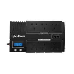 CyberPower BR700ELCD 700VA 420W Line-Interactive UPS - 6 UK Outlets LCD Display — Armenius Store Cyprus