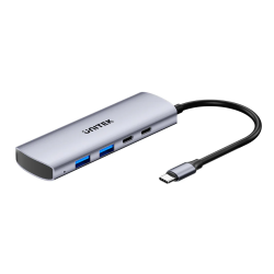 Unitek H1112D USB-C Hub 4-Port 10Gbps 2xA 2xC Aluminum — Armenius Store Cyprus