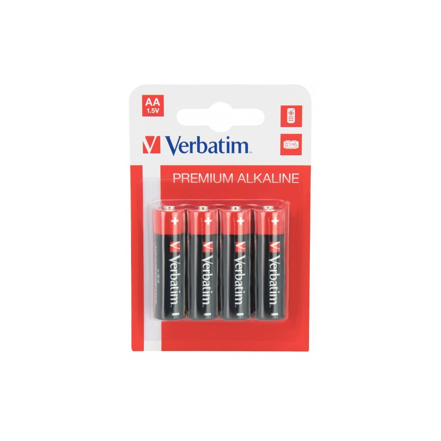 Verbatim Alkaline AA Batteries - 4pcs — Buy in Cyprus with Fast Delivery