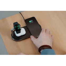 Buy Verbatim Wireless Charger - WCS-03 - 3in1 Qi & MFI Certified for Apple Devices in Cyprus, Nicosia, Limassol, Larnaka, Pafos