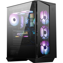 MSI MPG GUNGNIR 110R - Mid Tower Gaming PC Case, Black, Tempered Glass, ARGB Fans, USB-C — Buy in Cyprus with Fast Delivery