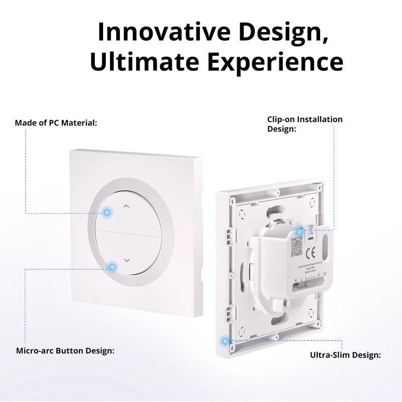 Sonoff WiFi Smart Switch Enclosure - for MINI-RBS — Buy in Cyprus with Fast Delivery