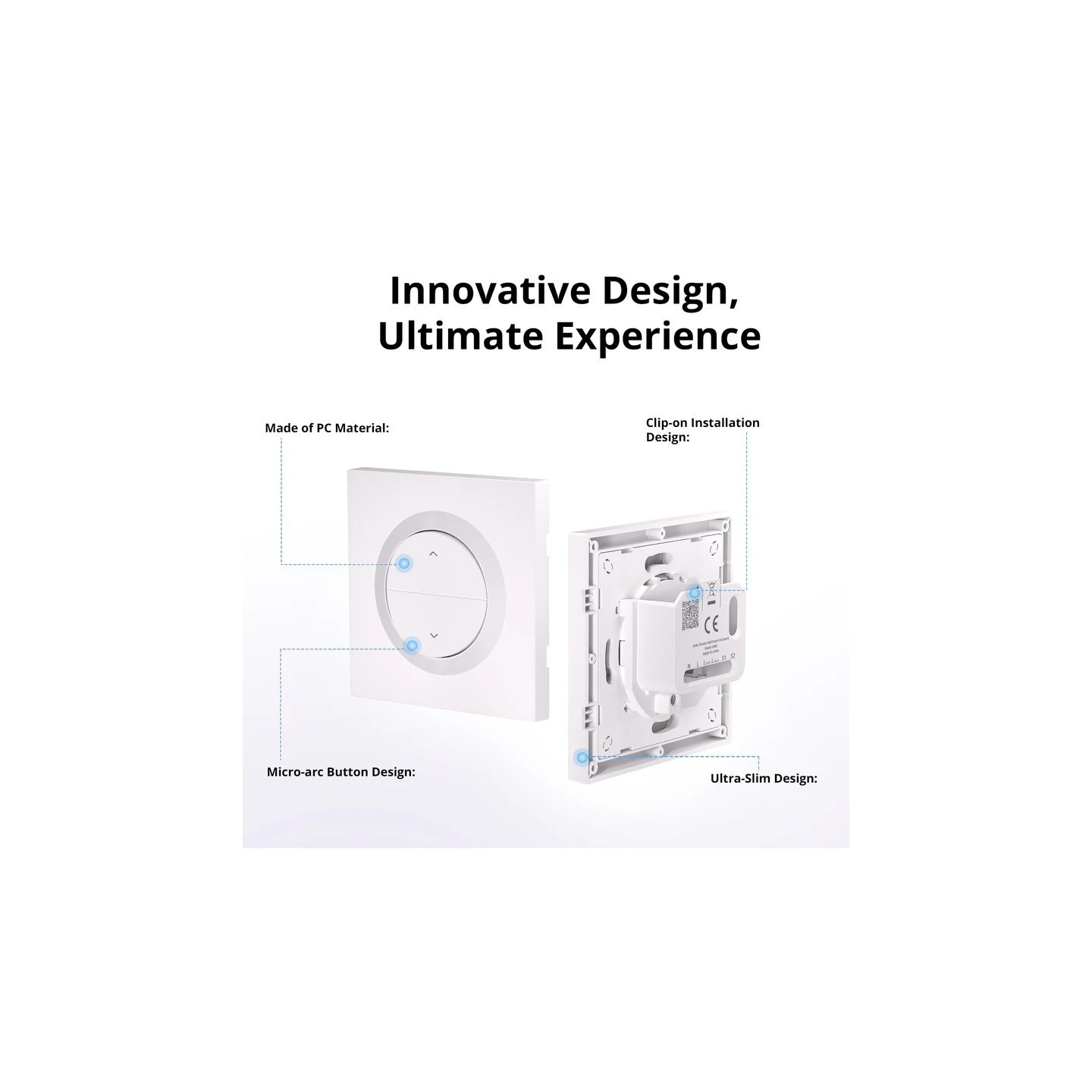 Sonoff WiFi Smart Switch Enclosure - for MINI-RBS — Buy in Cyprus with Fast Delivery