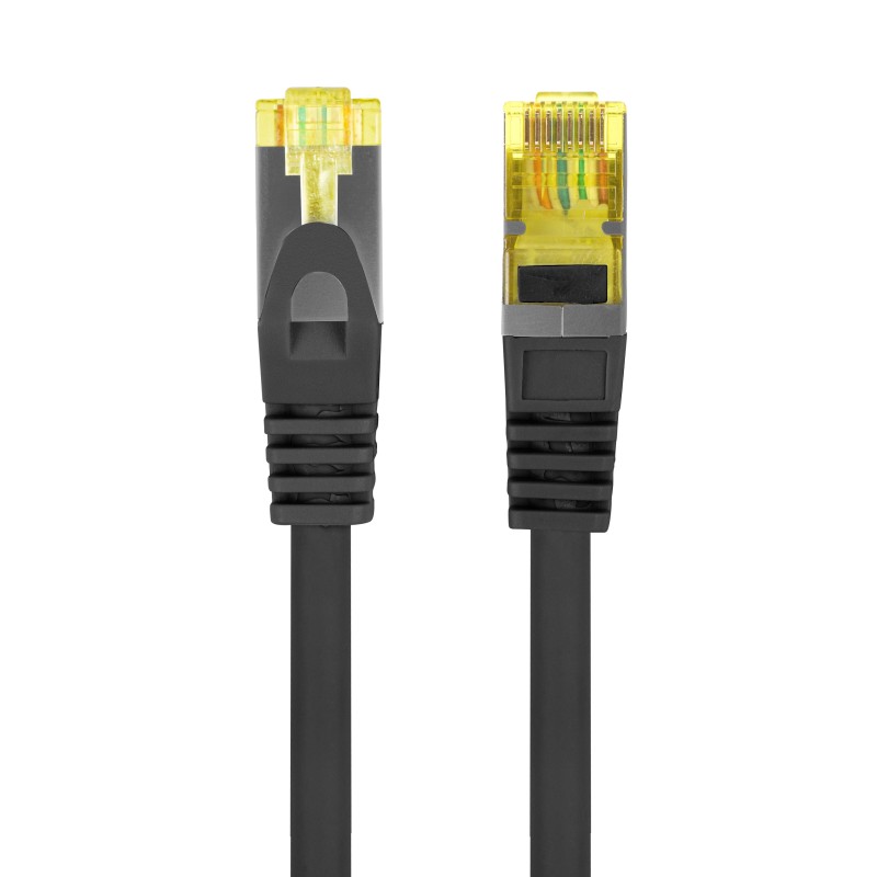 Buy Lanberg Patch Cable - CAT6A S FTP CU LSZH 1m Black in Cyprus, Nicosia, Limassol, Larnaka, Pafos