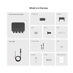 Buy EcoFlow Alternator Charger - 800W - 3in1 Charger for Power Stations, Car Bat... in Cyprus, Nicosia, Limassol, Larnaka, Pafos