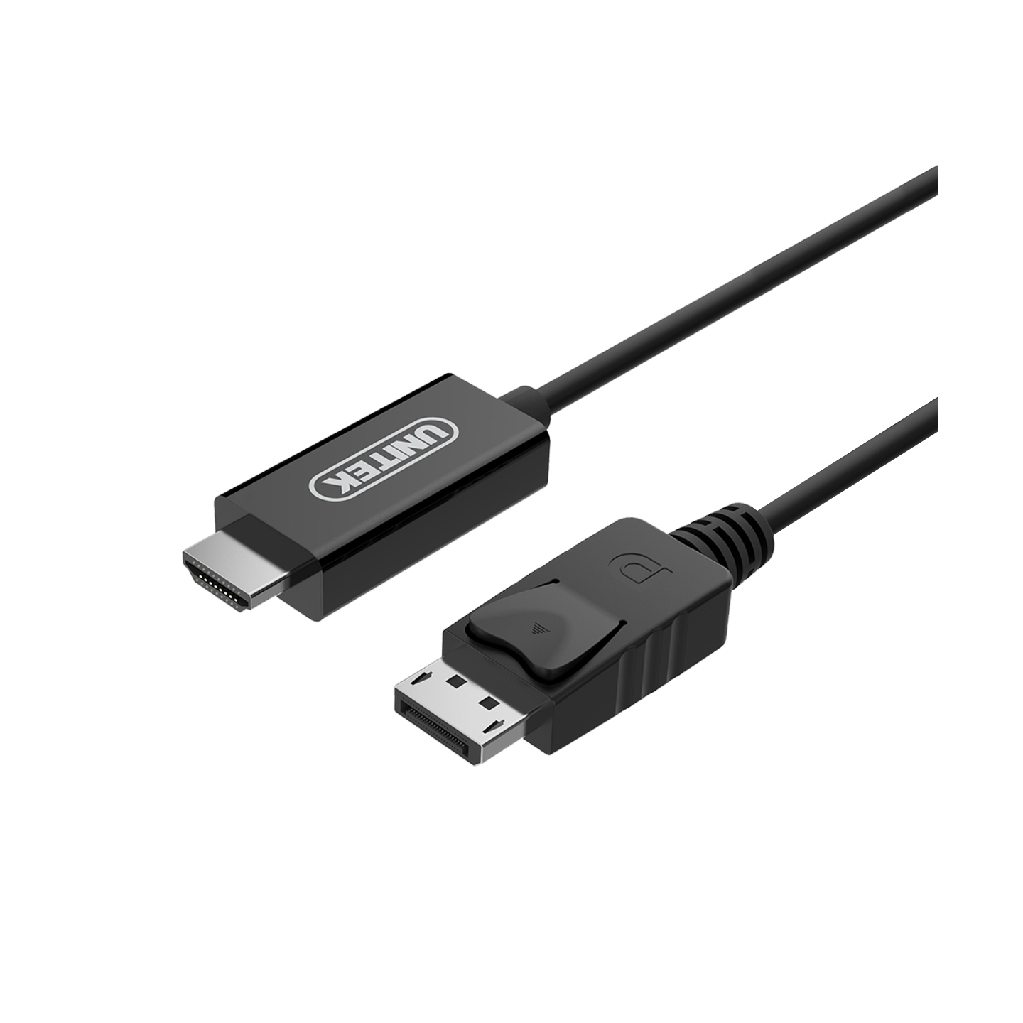 Unitek DisplayPort to HDMI Cable - Y-5118CA - DisplayPort to HDMI Cable 1.8m Black — Buy in Cyprus with Fast Delivery