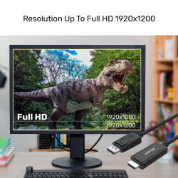 Buy Unitek DisplayPort to HDMI Cable - Y-5118CA - DisplayPort to HDMI Cable 1.8m... in Cyprus, Nicosia, Limassol, Larnaka, Pafos