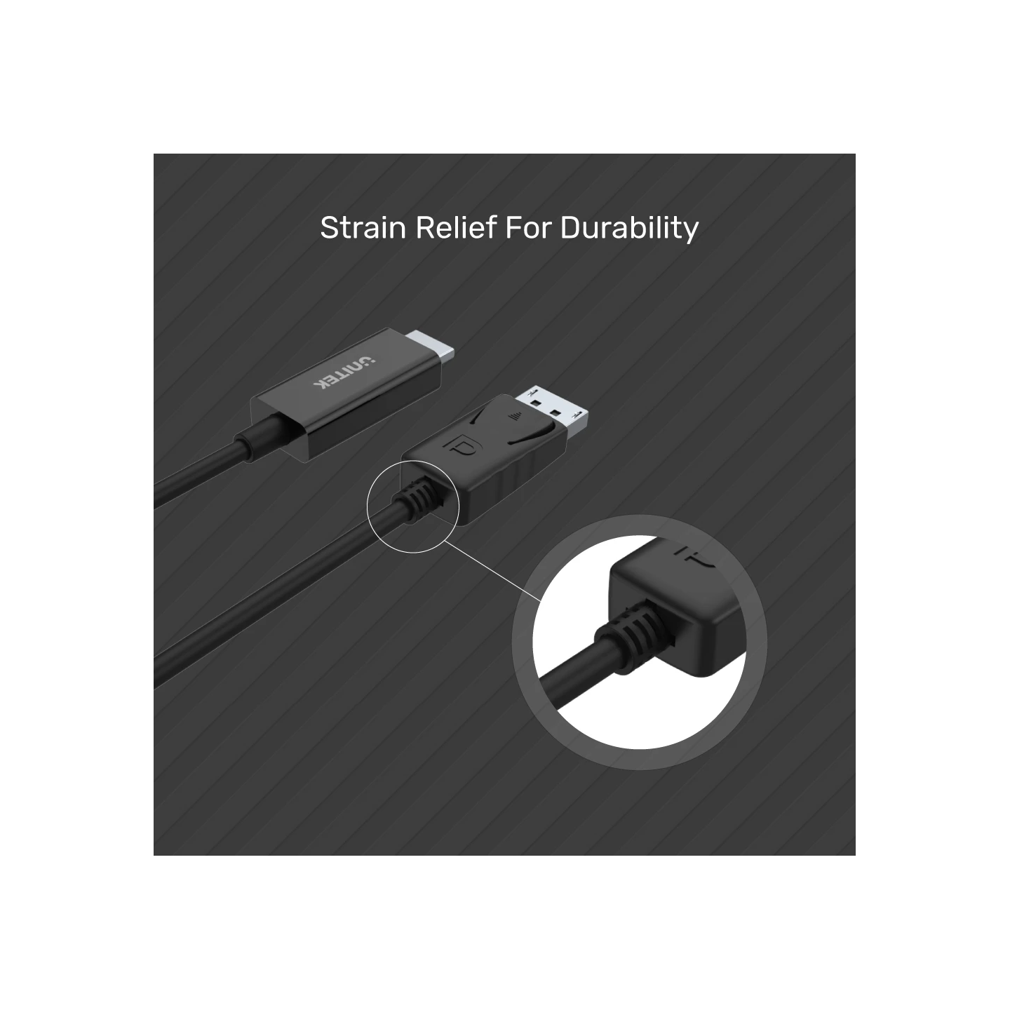 Unitek DisplayPort to HDMI Cable - Y-5118CA - DisplayPort to HDMI Cable 1.8m Black — Buy in Cyprus with Fast Delivery