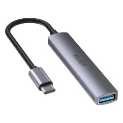 Unitek H1208B USB-C 4-Port Hub 1xUSB3.0 3xUSB2.0 Space Grey — Armenius Store Cyprus