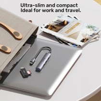 Unitek H1208B USB-C Hub – 4-Port 5Gbps | Armenius Store