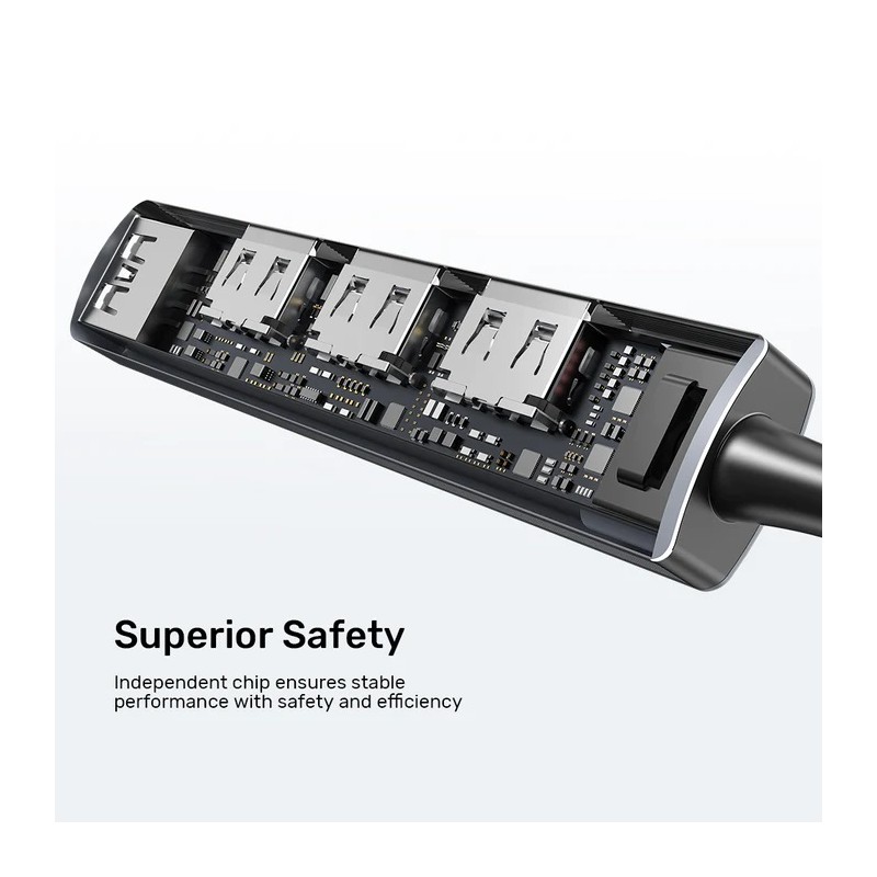 Buy Unitek USB-C Hub 4port 3xUSB2.0 1xUSB3.0 - H1208B - USB-C Hub in Cyprus, Nicosia, Limassol, Larnaka, Pafos