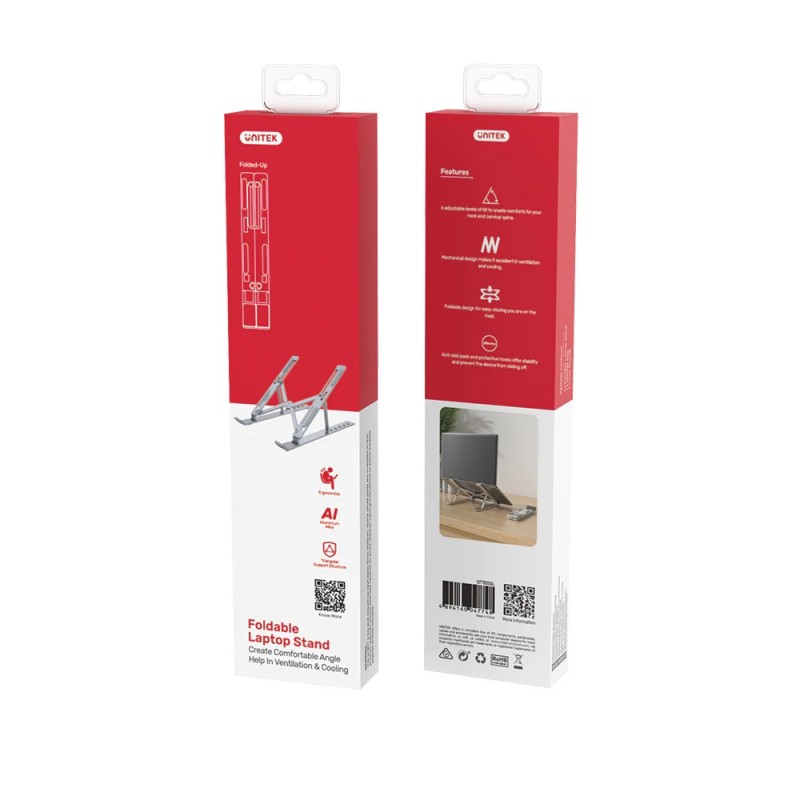 Buy Unitek Stand for Laptop - OT155SL - Adjustable with Carry Bag in Cyprus, Nicosia, Limassol, Larnaka, Pafos
