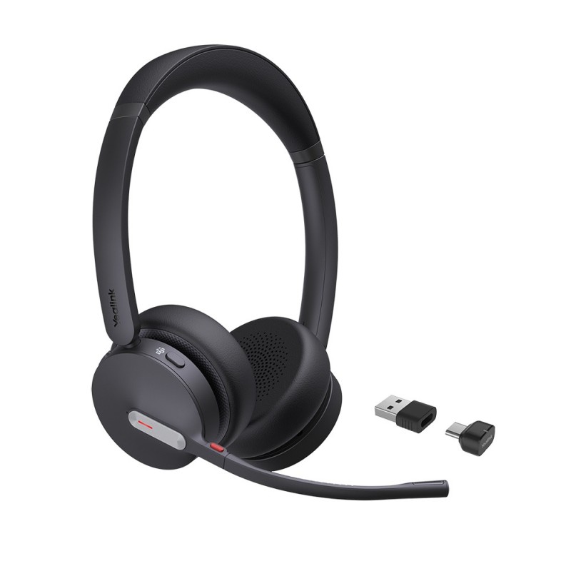 Buy Yealink Headset Wireless Bluetooth 3-Mic NC with BT Dongle & Charging Stand ... in Cyprus, Nicosia, Limassol, Larnaka, Pafos