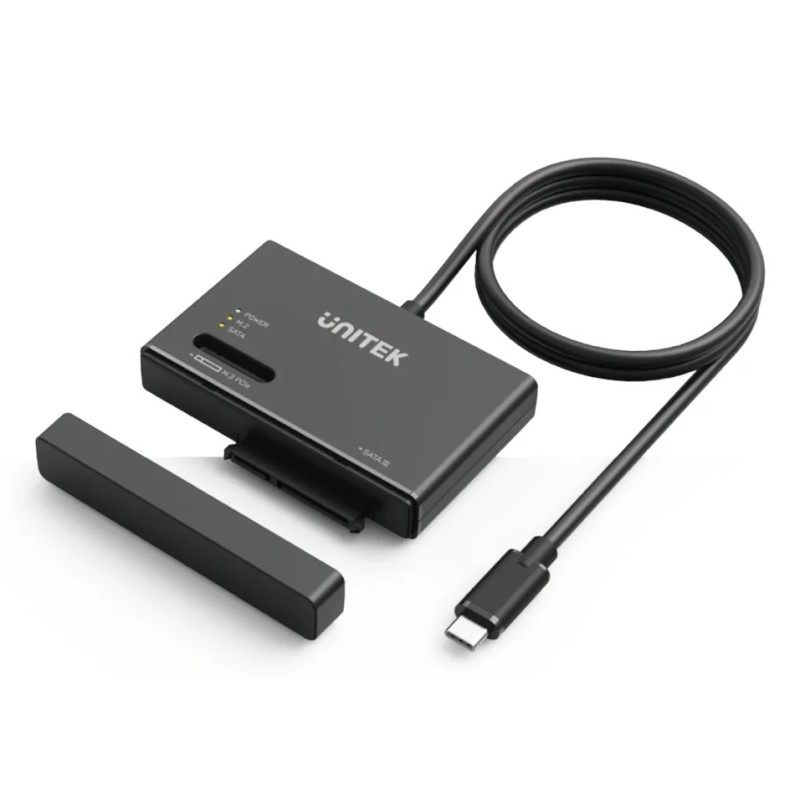 Buy Unitek USB-C to SATA m2 SSD Converter Enclosure - S1232A - USB-C to SATA m2 ... in Cyprus, Nicosia, Limassol, Larnaka, Pafos