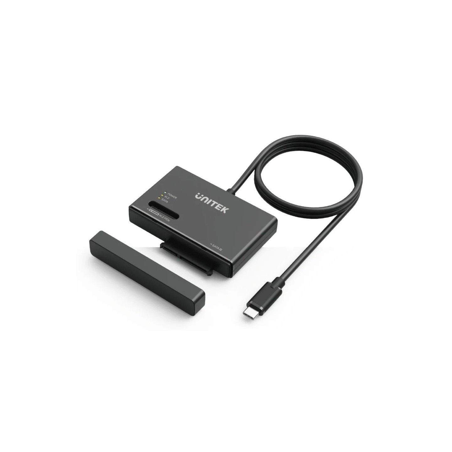 Unitek USB-C to SATA m2 SSD Converter Enclosure - S1232A - USB-C to SATA m2 SSD Converter Enclosure