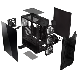 Buy ASUS Gaming Case - GT301 - Full ATX TG 4xARGB Fans in Cyprus, Nicosia, Limassol, Larnaka, Pafos