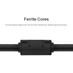 Buy Unitek VGA to VGA Cable - Y-C504G - 3.0m in Cyprus, Nicosia, Limassol, Larnaka, Pafos