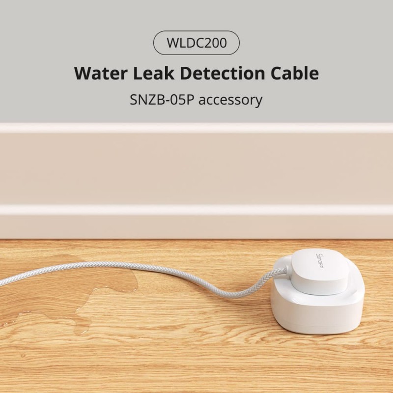 Buy Sonoff ZigBee Smart Water Leak Sensor Cable - WLDC200 - ZigBee Smart Water L... in Cyprus, Nicosia, Limassol, Larnaka, Pafos