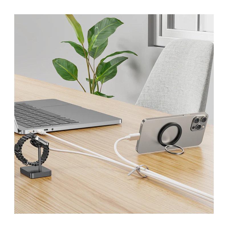 Buy Unitek Cable Organizer Silicone FlexiTies - OT1095A - 5pk (2xBlack 3xGrey) 1... in Cyprus, Nicosia, Limassol, Larnaka, Pafos