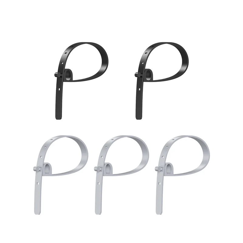 Buy Unitek Cable Organizer Silicone FlexiTies - OT1095A - 5pk (2xBlack 3xGrey) 1... in Cyprus, Nicosia, Limassol, Larnaka, Pafos