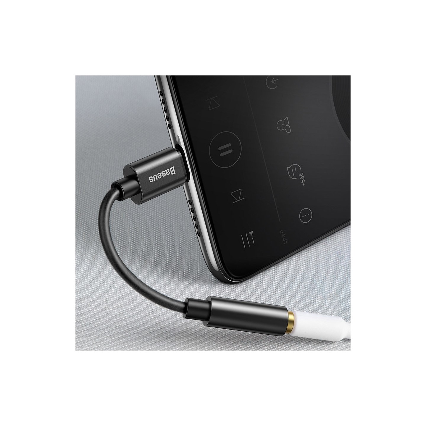 Baseus Type-C Male to 3.5mm Female Adapter - L54 - Blue — Buy in Cyprus with Fast Delivery