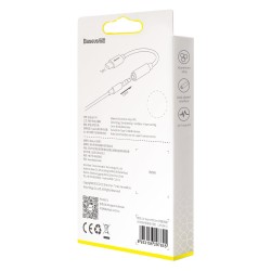 Buy Baseus Type-C Male to 3.5mm Female Adapter - L54 - Blue in Cyprus, Nicosia, Limassol, Larnaka, Pafos