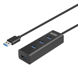 Unitek Y-3089 USB 3.0 4-Port Hub w/ Micro USB Power Port — Armenius Store Cyprus