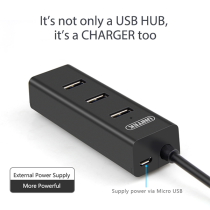 Unitek Y-3089 – 4-Port USB 3.0 Hub 5Gbps | Armenius Store