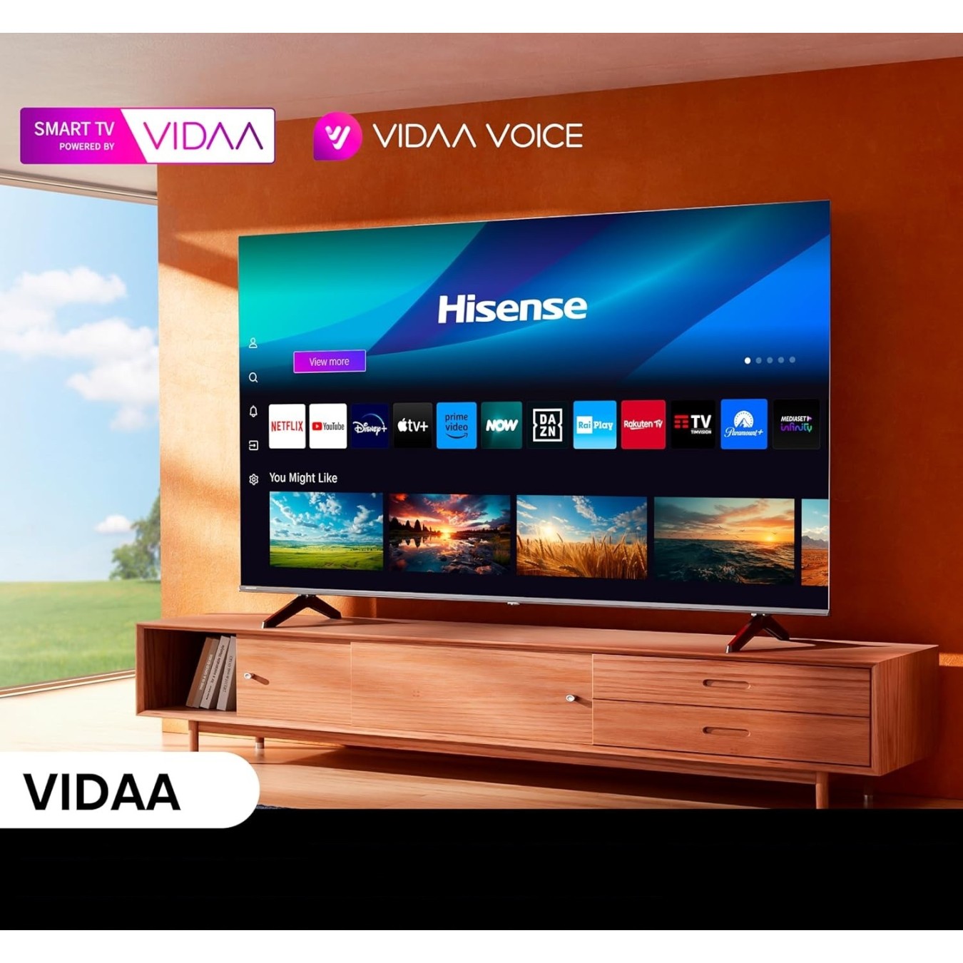 Hisense TV - 55A6N - 55'' 4K Smart LED TV — Buy in Cyprus with Fast Delivery