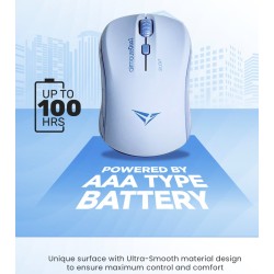 Buy Alcatroz Mouse - AIRMOUSE DUO 3 - Wireless & Bluetooth Silent White in Cyprus, Nicosia, Limassol, Larnaka, Pafos
