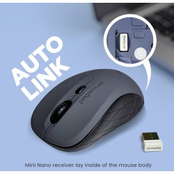 Buy Alcatroz Mouse - AIRMOUSE DUO 3 - Wireless & Bluetooth Silent White in Cyprus, Nicosia, Limassol, Larnaka, Pafos