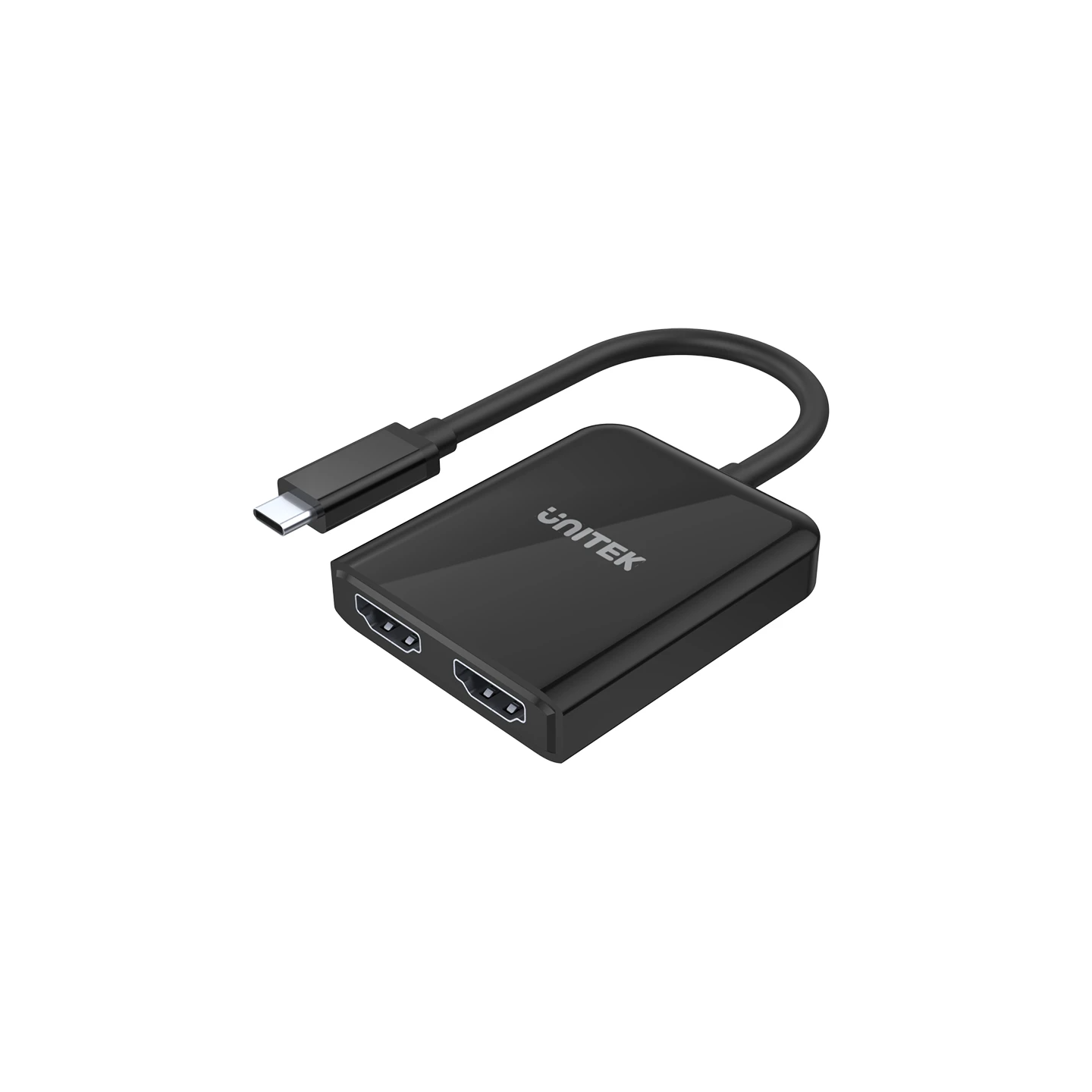 Unitek - V1408A - Type-C To Dual HDMI 4K 60Hz MST Adapter Black — Buy in Cyprus with Fast Delivery