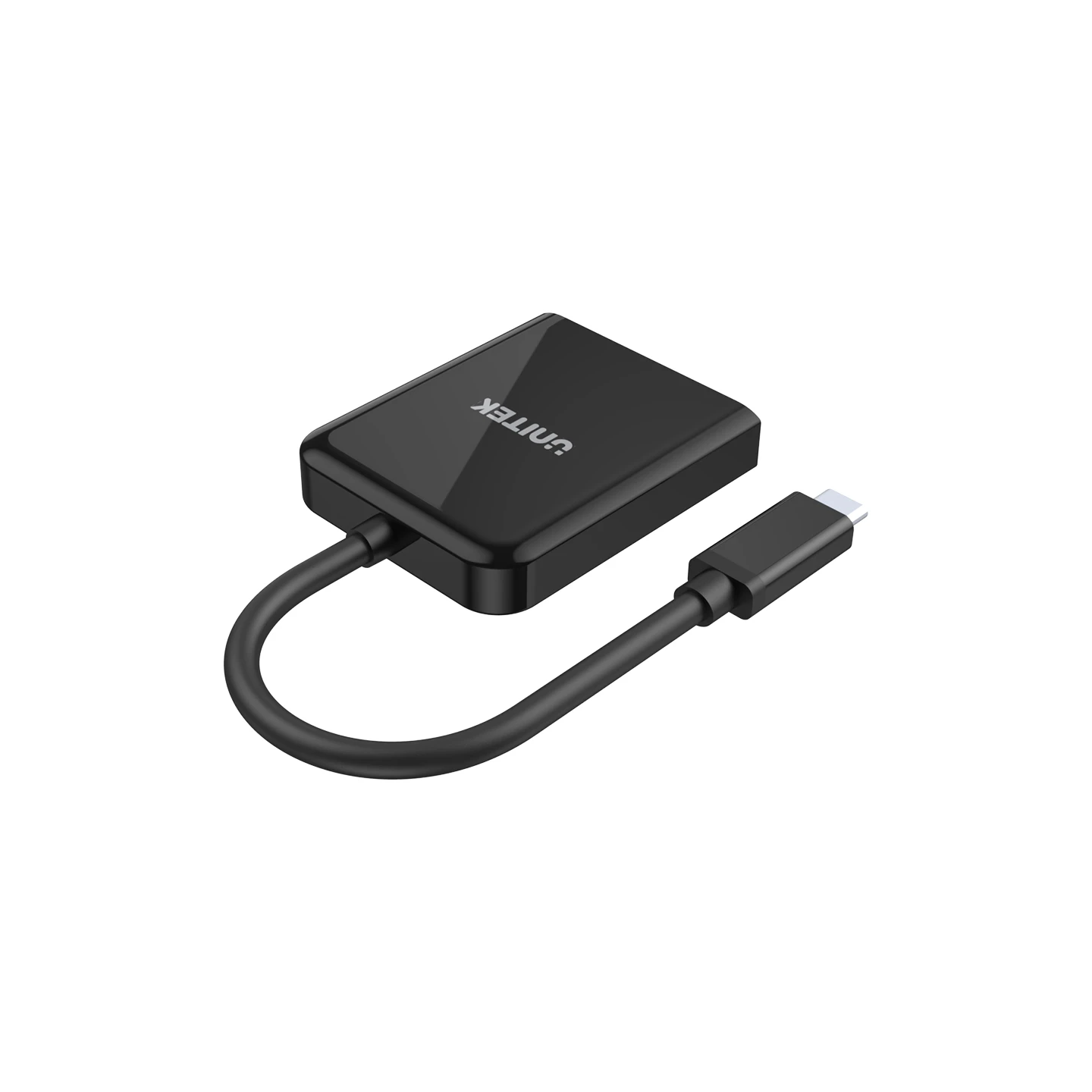 Unitek - V1408A - Type-C To Dual HDMI 4K 60Hz MST Adapter Black — Buy in Cyprus with Fast Delivery