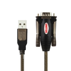 Buy Unitek USB to Serial Converter - Y-105A - DB9F DB25M in Cyprus, Nicosia, Limassol, Larnaka, Pafos