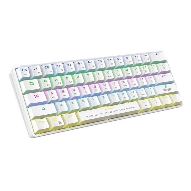 Armaggeddon MBA-61R Starling White 61-Key Bluetooth Mechanical Blue Switch Keyboard (Boxed) — Buy in Cyprus with Fast Delivery