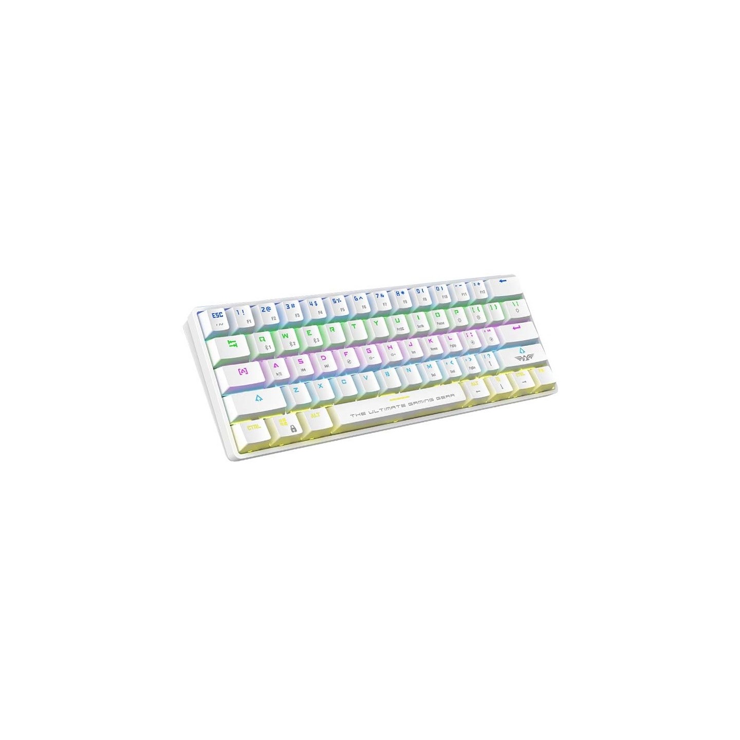Armaggeddon MBA-61R Starling White 61-Key Bluetooth Mechanical Blue Switch Keyboard (Boxed) — Buy in Cyprus with Fast Delivery