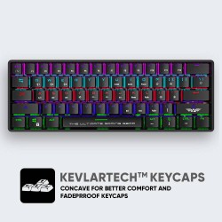 Armaggeddon MBA-61R Starling White 61-Key Bluetooth Mechanical Blue Switch Keyboard (Boxed) — Buy in Cyprus with Fast Delivery