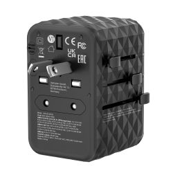 Buy Verbatim Charger Travel Adapter World to World GAN III 65W 2xC 2xA - UTA-05 ... in Cyprus, Nicosia, Limassol, Larnaka, Pafos