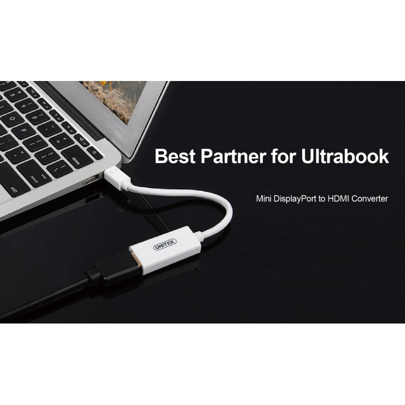 Unitek - Y-6331 - Mini DisplayPort to 4K HDMI Converter — Buy in Cyprus with Fast Delivery