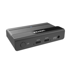 Buy Unitek KVM USB-C 2-Port Switch with 4-Port USB Hub - H1310A - USB-C 2-Port S... in Cyprus, Nicosia, Limassol, Larnaka, Pafos