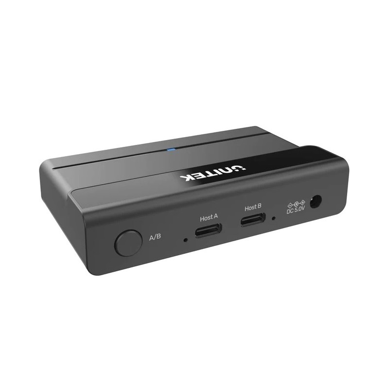 Buy Unitek KVM USB-C 2-Port Switch with 4-Port USB Hub - H1310A - USB-C 2-Port S... in Cyprus, Nicosia, Limassol, Larnaka, Pafos