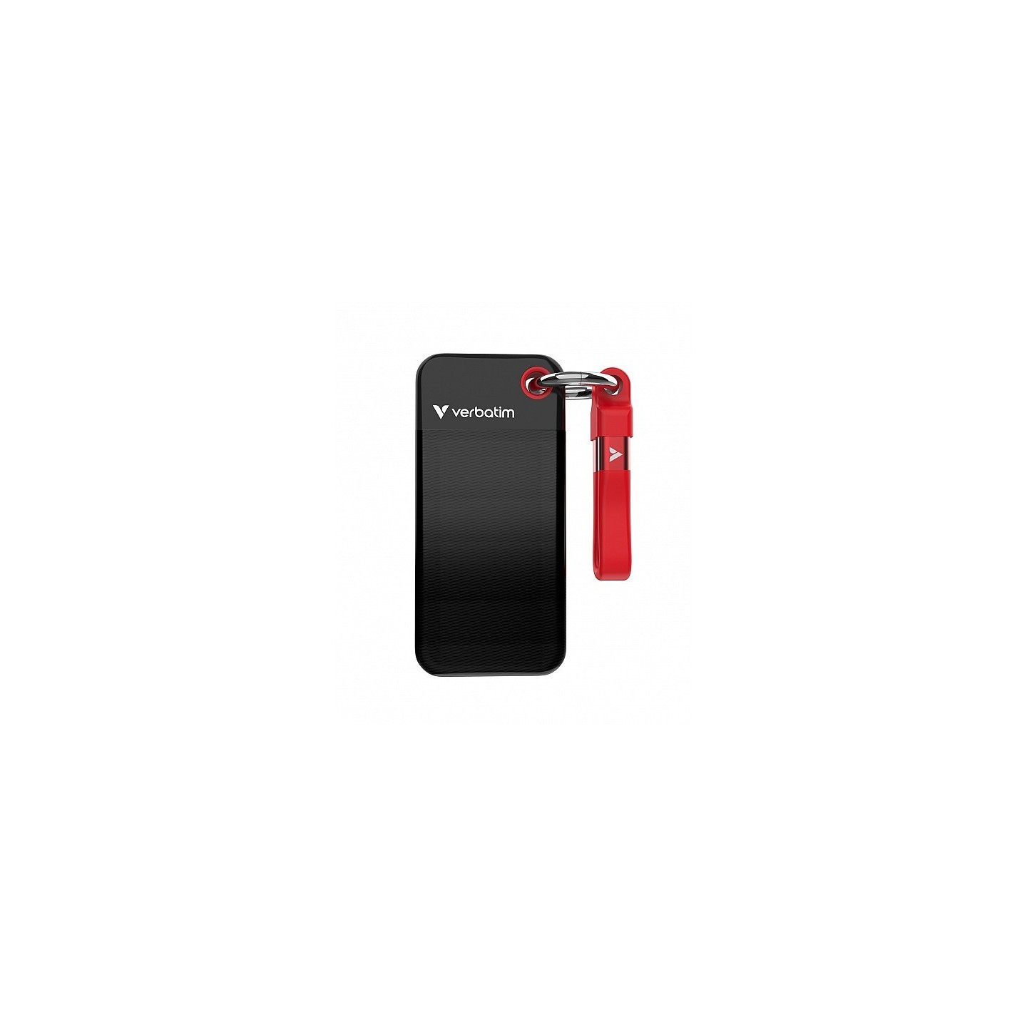 Verbatim Pocket SSD 2TB USB 3.2 Gen2 Portable Drive Black/Red — Armenius Store Cyprus