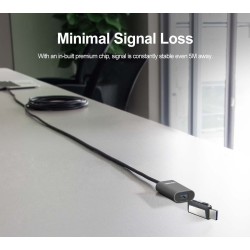 Buy Unitek USB3.1 USB-C Male to USB-A Female - U304A - Active Extension Cable 5m in Cyprus, Nicosia, Limassol, Larnaka, Pafos