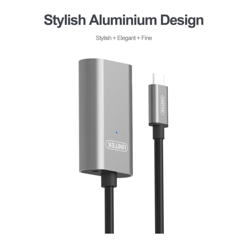 Buy Unitek USB3.1 USB-C Male to USB-A Female - U304A - Active Extension Cable 5m in Cyprus, Nicosia, Limassol, Larnaka, Pafos