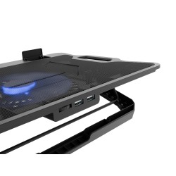 Buy Natec Laptop Cooling Stand - 12.1-17.3 With Fan LED 2xUSB DIPPER 2 in Cyprus, Nicosia, Limassol, Larnaka, Pafos