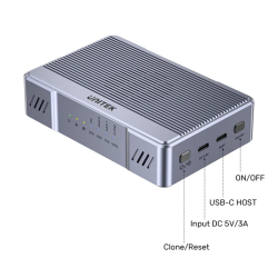 Buy Unitek USB-C 2-Bay External M2 SSD Enclosure with RAID - S1247A - 20Gbps in Cyprus, Nicosia, Limassol, Larnaka, Pafos