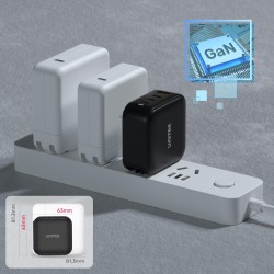Buy Unitek 100W 4in1 GaN Multiplug Charger Black - P1112ABK - 100W 4in1 GaN Mult... in Cyprus, Nicosia, Limassol, Larnaka, Pafos