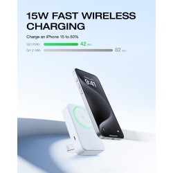 Buy EcoFlow Charge Powerbank - Magnetic RAPID 10000mAh Silver in Cyprus, Nicosia, Limassol, Larnaka, Pafos