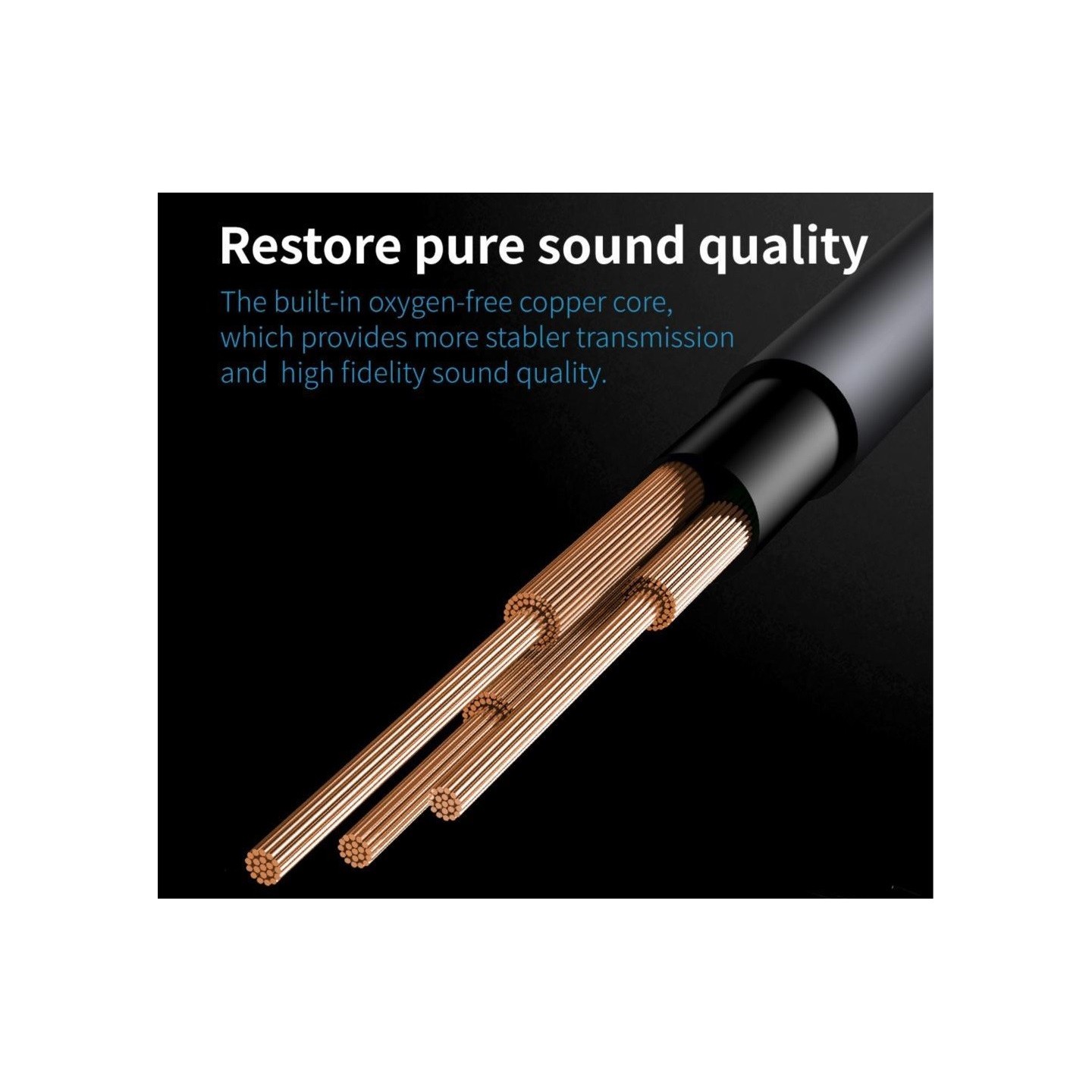 Baseus Yiven Type-C Male to 3.5 Male Audio Cable - 1.2m — Buy in Cyprus with Fast Delivery